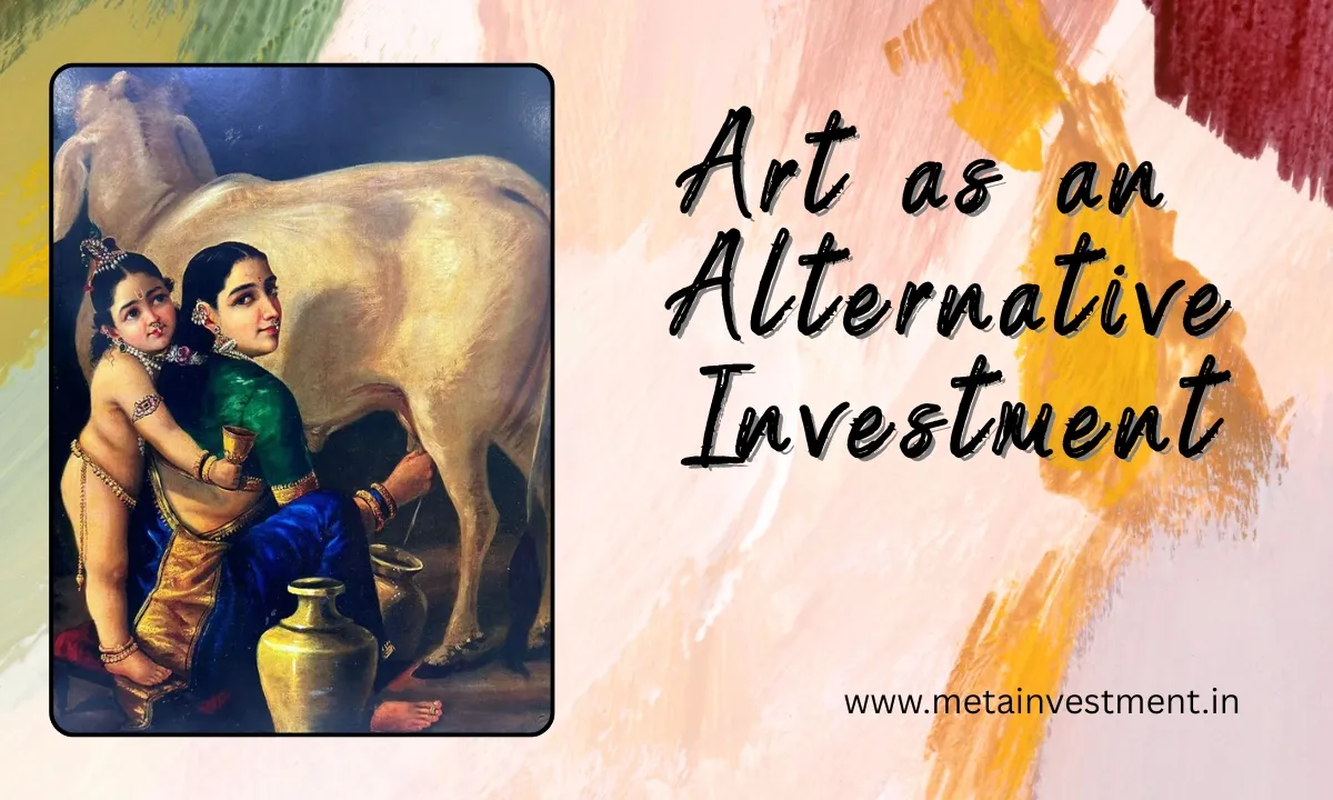 Art as Alternative Investment India - Raja Ravi Varma Painting