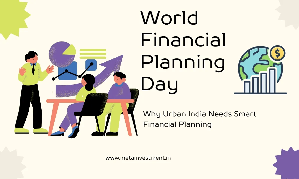 Diverse urban Indians celebrating World Financial Planning Day